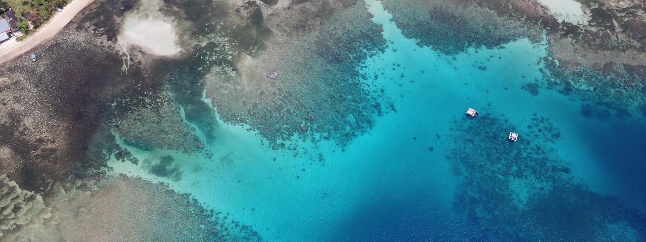 Reef Kalinaun resort da drone